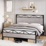 Gnaphale Slat Bed - Chic Decora