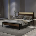 Metal Platform Bed - Chic Decora