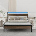 Metal Platform Bed - Chic Decora