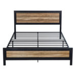 Metal Platform Bed - Chic Decora