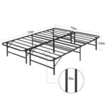 Metal Platform Bed - Chic Decora