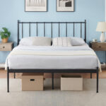 Metal Slat Bed - Chic Decora