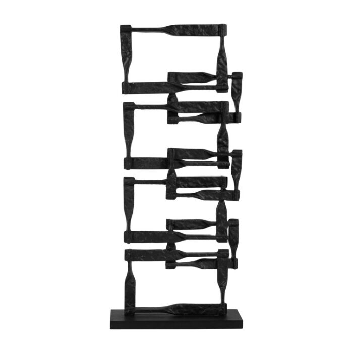 Metal Stacking Squares Abstract Statue - Chic Decora