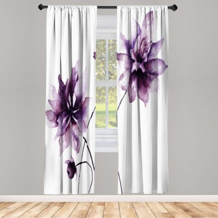 Polyester Blackout Curtain Pair (Set of 2) - Chic Decora