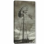 Midwest Windmill by Scott Medwetz Painting on Canvas - Chic Decora