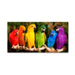 Mike Jones ” Rainbow Parrots ” by Mike Jones Photo - Chic Decora