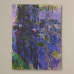 Miko ” Lavender Water Lilies ” by Claude Monet - Chic Decora