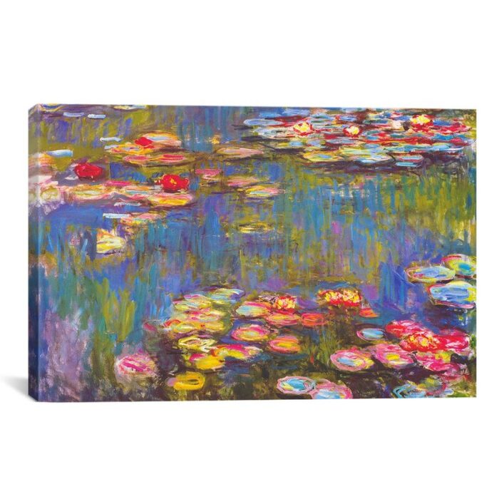 Miko ” Water Lilies, 1916 ” by Claude Monet - Chic Decora