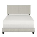 Milan Upholstered Linen Platform Bed - Chic Decora