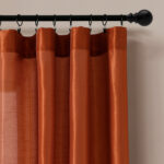 Milione Fiori Polyester Semi Sheer Curtain Pair (Set of 2) - Chic Decora