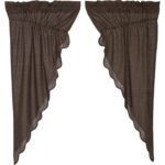 Millicent Cotton Blend Room Darkening Curtain Pair (Set of 2) - Chic Decora