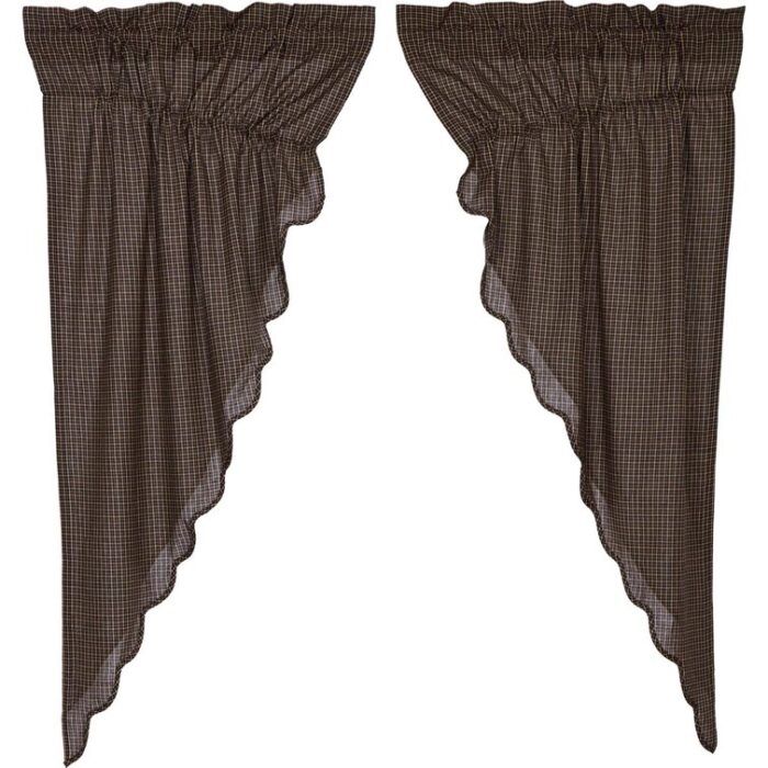 Millicent Cotton Blend Room Darkening Curtain Pair (Set of 2) - Chic Decora