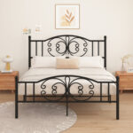 Miloud Metal Open-Frame Bed - Chic Decora