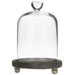 Mini Glass Dome Display Cloche - Chic Decora