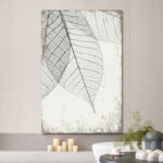 Minimal Botanical ” Translucent Leaves III “ - Chic Decora