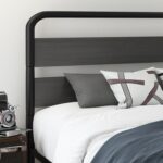 Minos Metal Bed Frame with Headboard and Footboard - Chic Decora