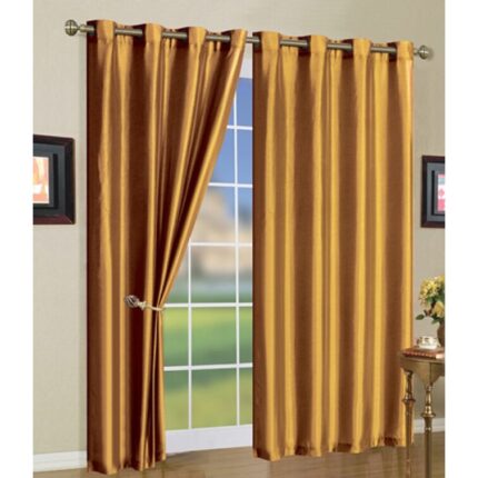 Stripe Polyester Room Darkening Curtain Pair (Set of 2) - Chic Decora