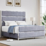 Mirabel Upholstered Platform Bed - Chic Decora