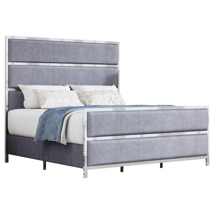 Mirabel Upholstered Platform Bed - Chic Decora