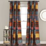 Misha Polyester Room Darkening Curtain Pair (Set of 2) - Chic Decora