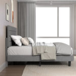 Mobolaji Upholstered Platform Bed - Chic Decora