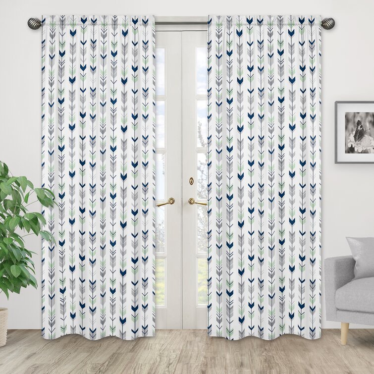 Morelock Polyester Blackout Curtain Pair (Set of 2) - Chic Decora