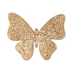 Modern Glam Mosaic Butterfly Figurine - Chic Decora