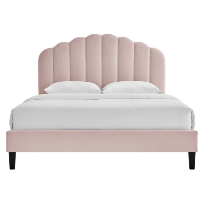 Modway Daisy Performance Velvet Platform Bed - Chic Decora