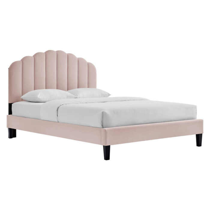 Modway Daisy Performance Velvet Platform Bed - Chic Decora