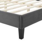 Modway Phillipa Performance Velvet Platform Bed - Chic Decora