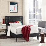 Modway Ruthie Platform Bed with Squared Tapered Legs - Chic Decora