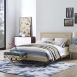 Modway Ruthie Platform Bed with Squared Tapered Legs - Chic Decora