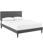 Modway Ruthie Platform Bed with Squared Tapered Legs - Chic Decora