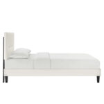 Modway Yasmine Channel Tufted Performance Velvet Platform Bed - Chic Decora