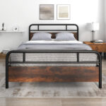 Mohler Metal Open-Frame Bed - Chic Decora