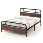 Mohler Metal Open-Frame Bed - Chic Decora