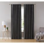 Monroy Velvet Solid Color Curtain Panels Set (Set of 2) - Chic Decora