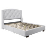 Monserat Bed Frame with Headboard 4 Storage Drawers - Chic Decora