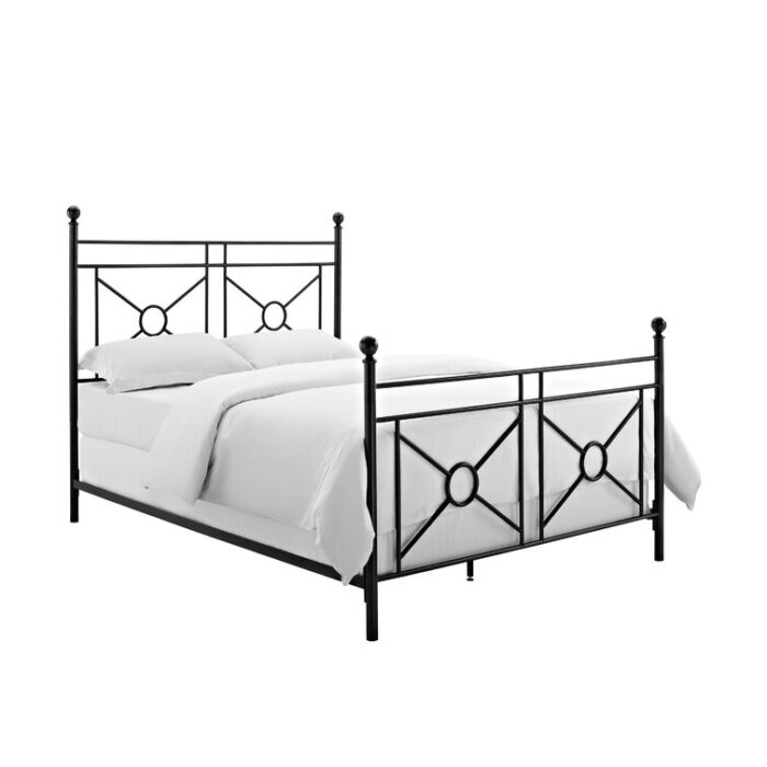 Montgomery Metal Open-Frame Bed - Chic Decora