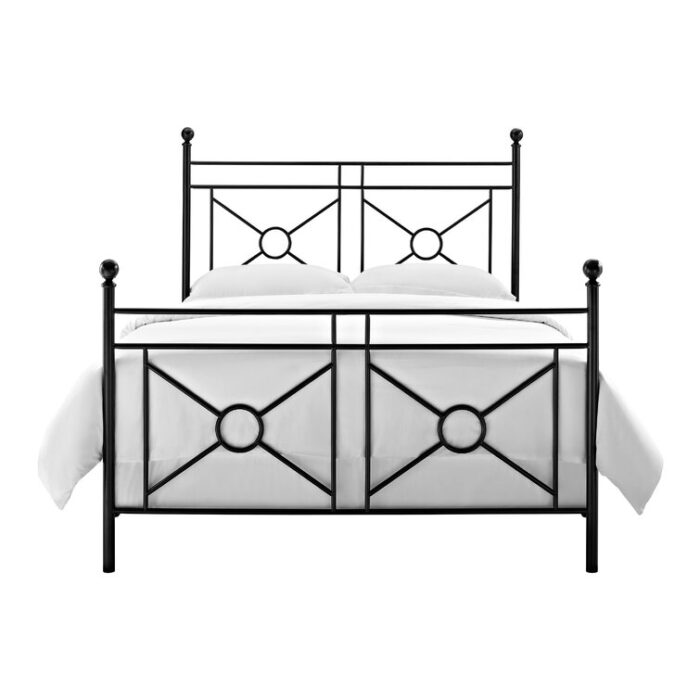 Montgomery Metal Open-Frame Bed - Chic Decora