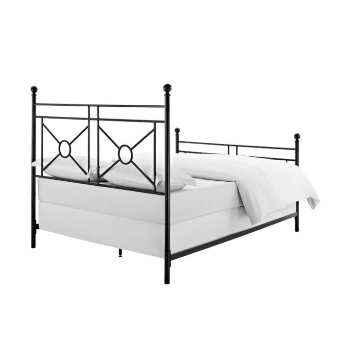 Montgomery Metal Open-Frame Bed - Chic Decora