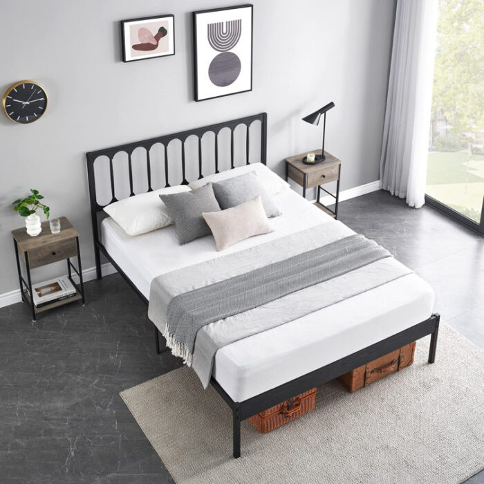 Mory Metal Bed - Chic Decora