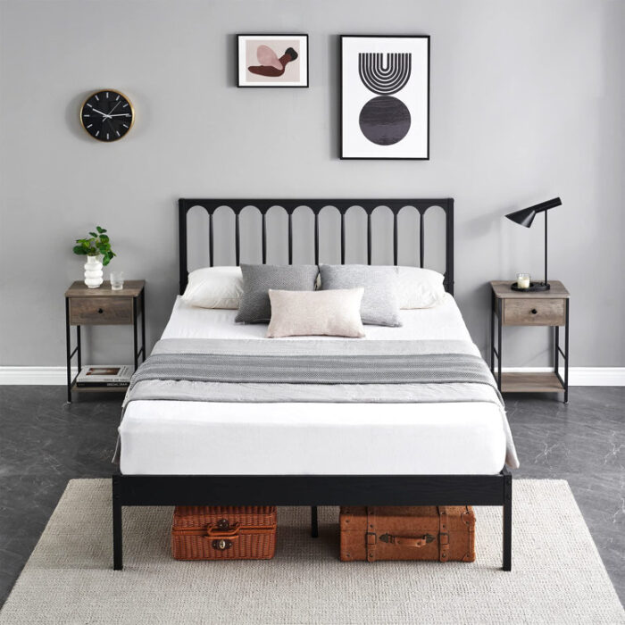 Mory Metal Bed - Chic Decora