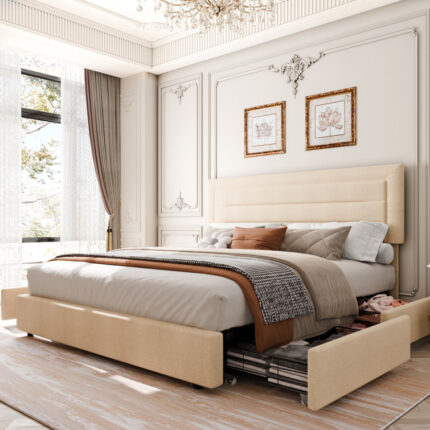 Arva Metal Bed - Chic Decora