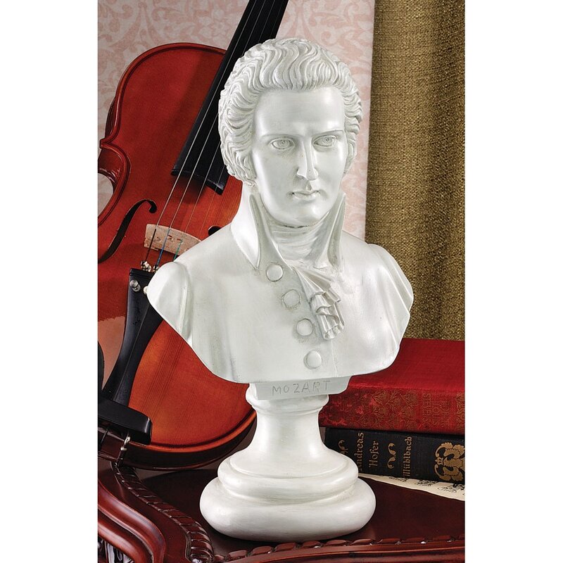 Mozart And Beethoven Busts Handmade People Bust - Chic Decora