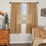 Murtaz Cotton Semi Sheer Curtain Pair (Set of 2) - Chic Decora