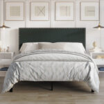 Naftula Upholstered Panel Bed - Chic Decora