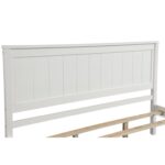 Naheeda Solid Wood Platform Bed - Chic Decora