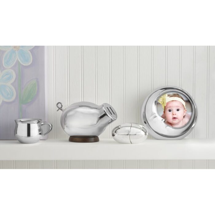 Nambe Baby – Kibo Piggy Bank - Chic Decora