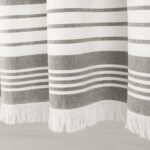 Nantucket Cotton Semi Sheer Curtain Pair (Set of 2) - Chic Decora